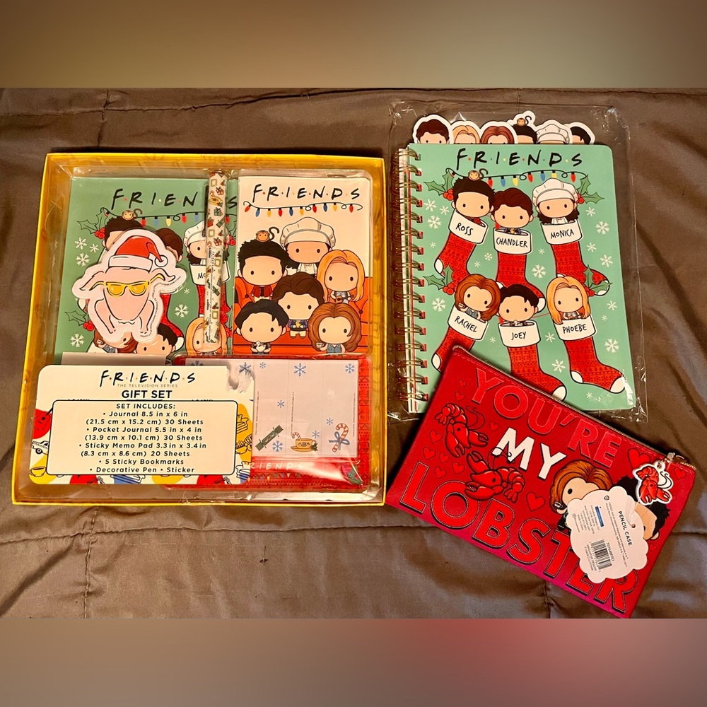 Friends Themed Stationery Gift Set - NEW